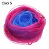 Music Scarves Juggling Performance Props Square Silk Scarf Gradient Color Scarf Gradient Color Dancing Scarf Dance Scarfs