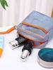 Dopamine Portable Mesh Storage Bag - Compact Multipurpose Makeup and Essentials Organizer