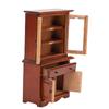 1:12 Dollhouse Cabinet Wooden Multifunctional Decorative Doll House Furniture Photo Prop