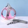 Puppy Harness Set Dog Accessories Cat Harness Reflective Pet Harnesses And Leashes Set Adjustable Dog Collar