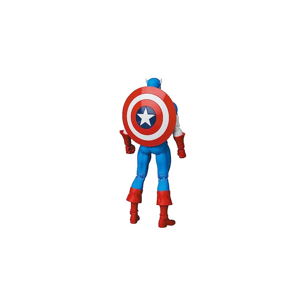 MAFEX Captain America Comic Version Action Figure 6-inch Collectible Toy