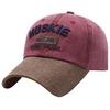 White Fang Hat Cap Vintage Design Embroidered Casual Outdoor Men Women CZA386 (Red)