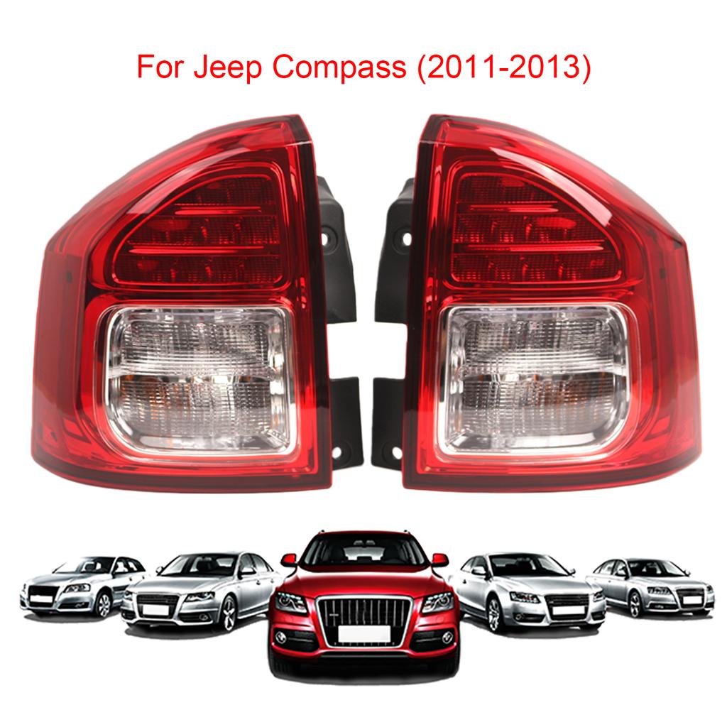 For JEEP Compass 2011-2013 Turn Signal Warning Tail Light LED Taillight Brake Lamp Replaces Side Tail Light Assembly