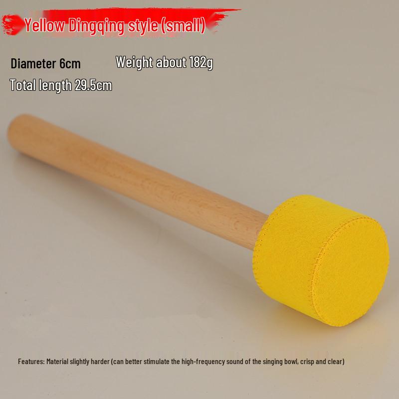 Handmade Nepal Singing Bowl with Wool Striker - Buddhist Musical Instrument Accessory.
