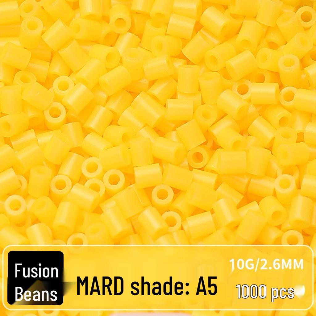 Confezione di Ricarica Perline Termofusibili da 264 Colori - 1000 Perline, 2,6 MM, Materiali per Puzzle 3D Fai da Te