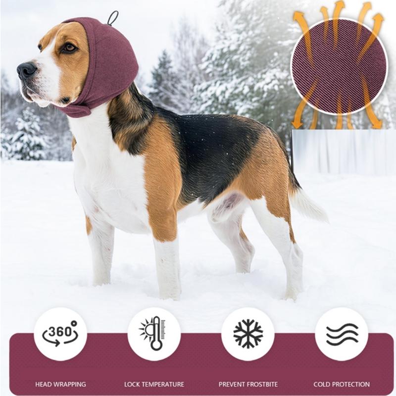 Comfortable Noise Reducing Dog EarMuffs Protective Ear Covers For Small To Large Breeds Comfort and Stress Reduce