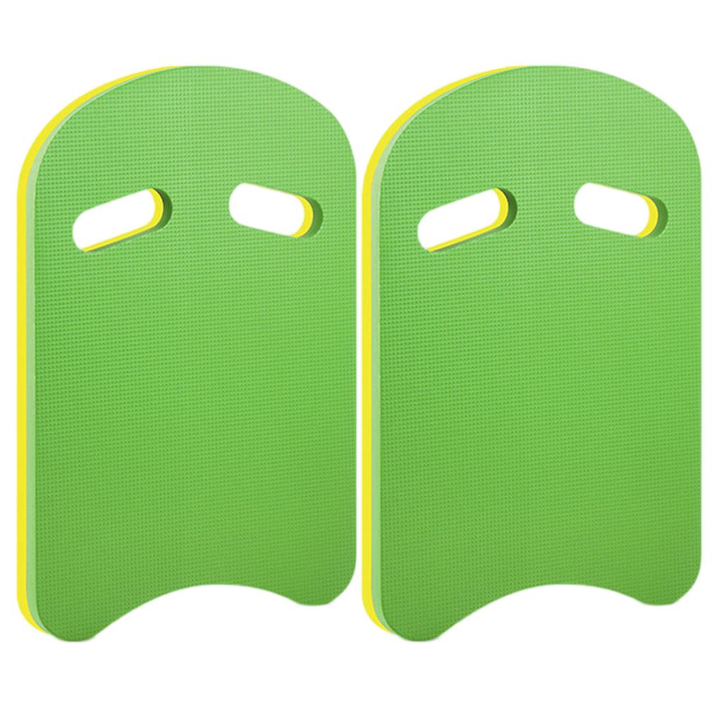 2Pcs Swimming Training Kickboard, U-Shaped Design, Summer Auxiliary Floatation Device, With Integrated Hole Handle, EVA Foam Material, Pool Accessory