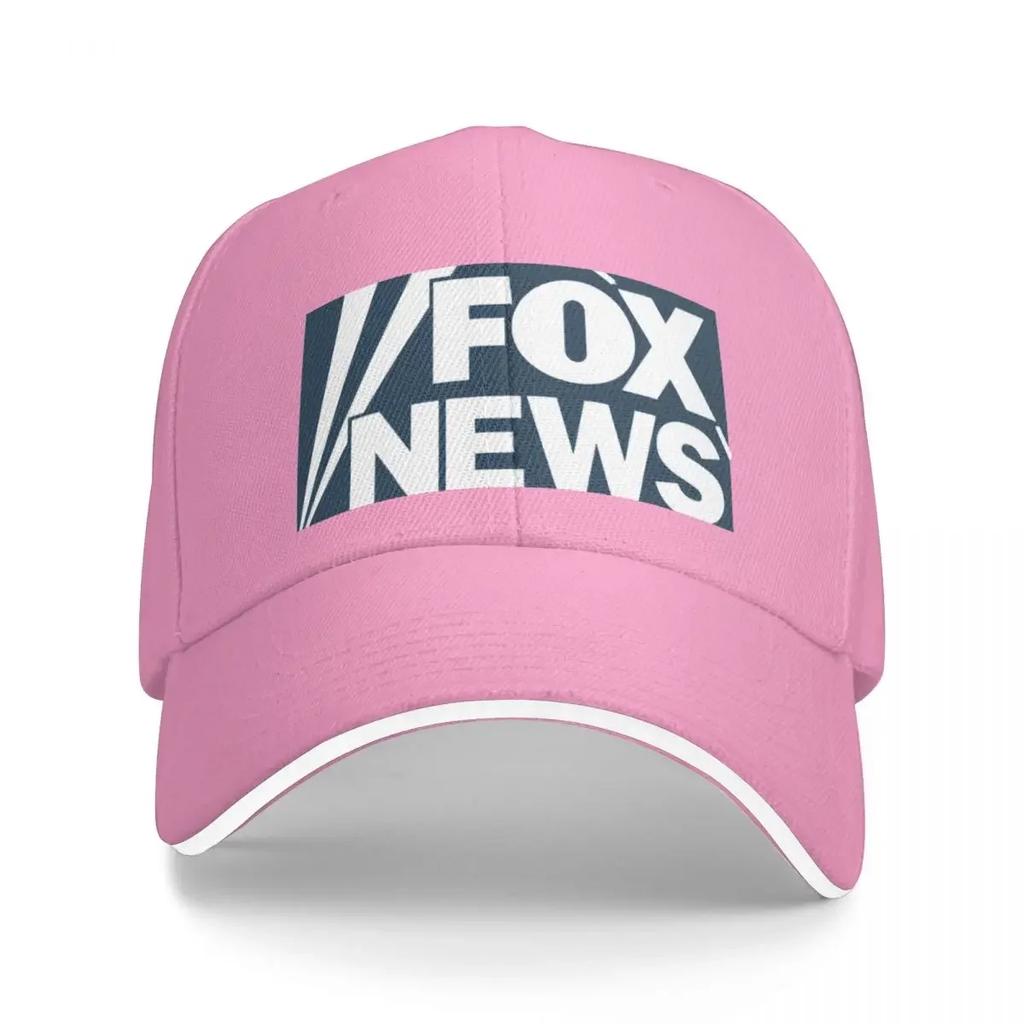 F O X NEWS Logo Baseball Cap Trucker Cap Military Cap Man Luxury Brand Baseball For Men Women's