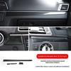 Suitable for Mercedes-Benz double door E-class central control modification e200 e260 e320 e320 door panel decorative sticker