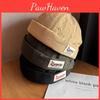 Color Fashion Solid Letter Decoration Neutral Casual Dome Hat For Autumn