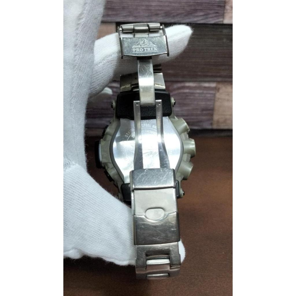 Used CASIO PRO TREK PRW-3500T-7JF Solar Radio