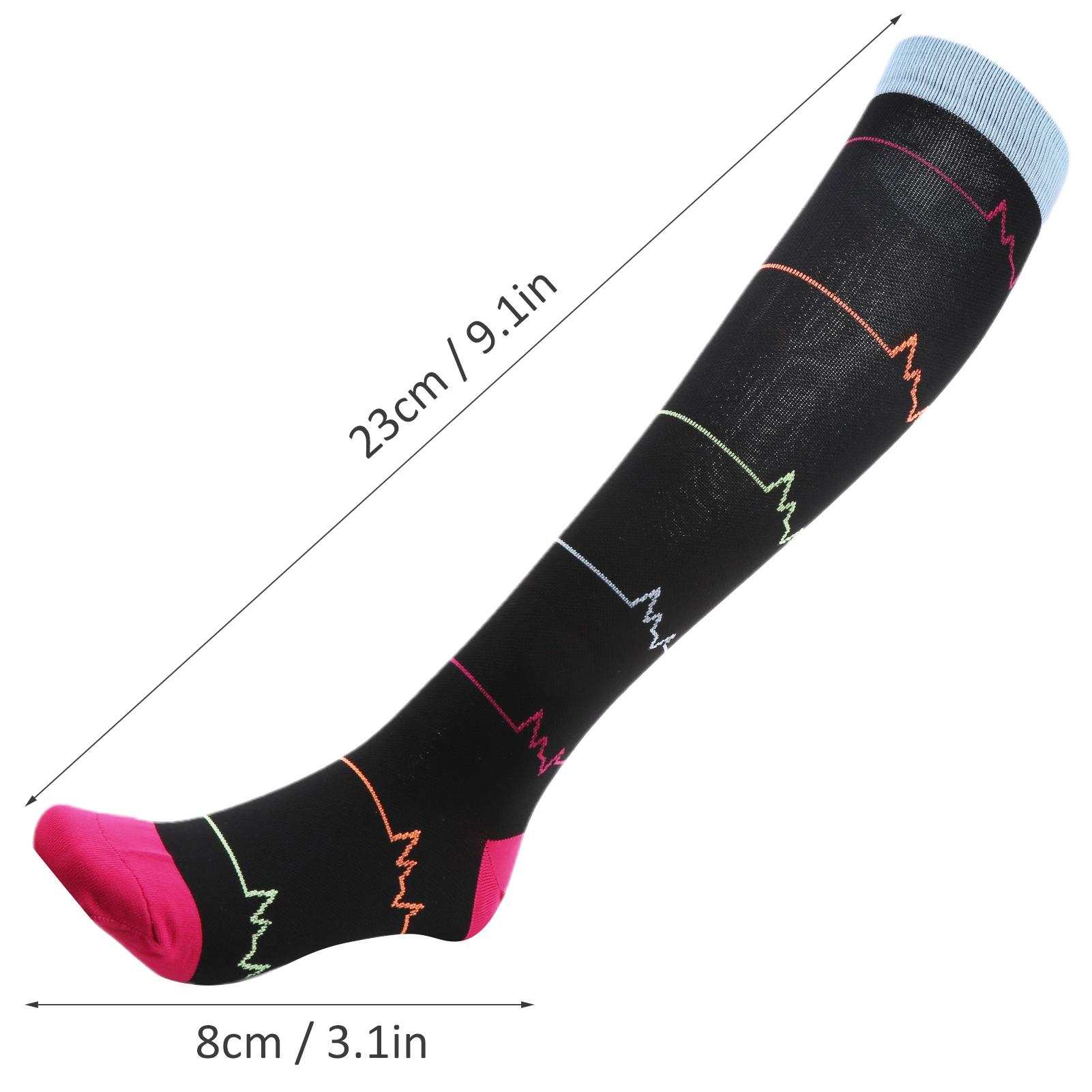 

1 Pair Sports Pressure Stockings Elastic Calf Care for Running and Riding Mountaineering SCelsiusM
