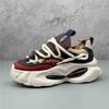 Fashion Luxury New Designer Men's Thick Soled All Match Air Cushion Shoes Causal Flats Moccasins Male Hip-hop Walking Sneakers