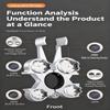 Strong Alloy Faucet Wrench Maintenance without Professional Skills Required for Quick Aerator & Cartridge Replacement