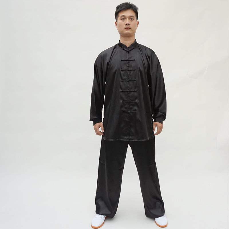 Your Highness Silk Imitation Tai Chi Suit: Mulan-Inspired Practice & Performance Wear