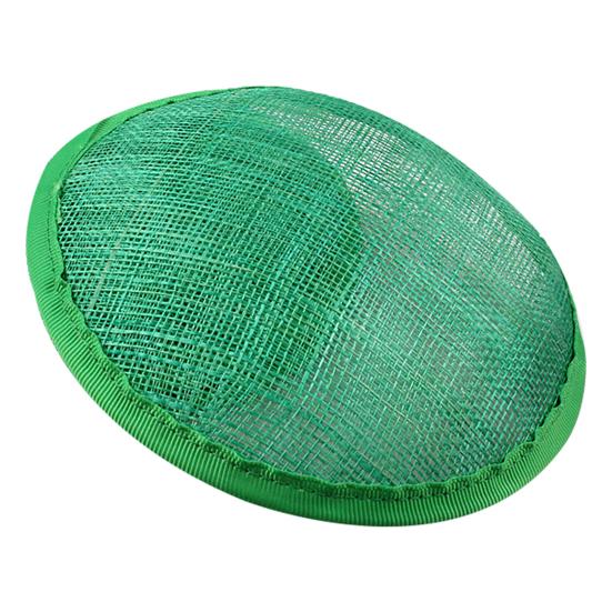 Women Sinamay Cocktail Hat Fascinator Round Base Millinery DIY Craft Accessory