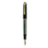 Pelikan Fountain Pen F Fine Souverän Green Stripe M1000 Imported Product