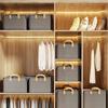 Steel Frame Folding Storage Boxes Dust-proof Moisture-proof Clothes Trousers Socks Home Organization Drawer Wardrobe Storage Box