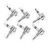 6PCS Metal Tuning Pegs Silver Electric Guitar Parts Upgrade Guitar Parts  Electric Guitar