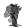 Home Fireplace Stove Fan 5-Blade Stove Fan Heat Powered Fan Winter Indoor