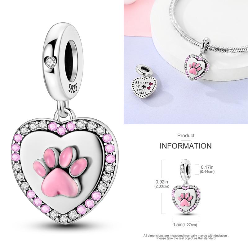 New Copper Charms Beads Pink Series Perfume Cake Princess Skirt Pendant Fit Original Bracelet Diy Jewelry Gifts