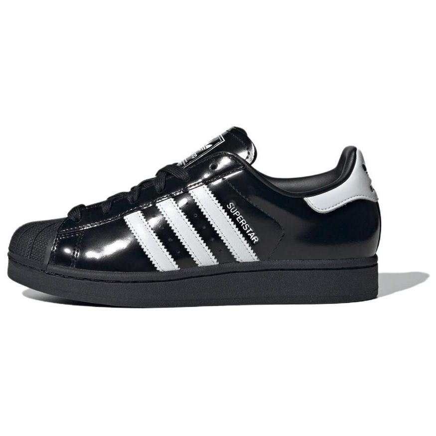 (WMNS) adidas Superstar II Black White Patent Women s JH7756 EU 38⅔
