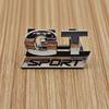 Insignia de parrilla delantera de coche con logo cromado ABS GT SPORT para accesorios Volkswagen 1 ud