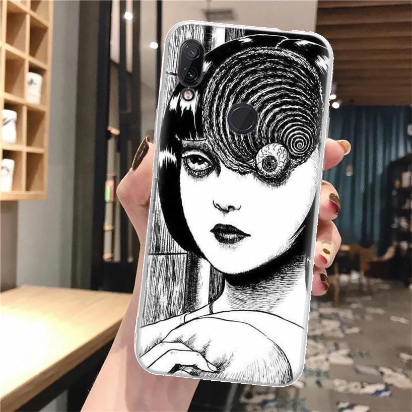

Japanese Horror Comic Anime Silicon Phone Case For Xiaomi Redmi Note 10 9S 9 8T 8 Pro 7 5 9T Mi 12T 11T 10T 12 11 Lite 11i A3 Co Redmi Note 8T