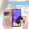 For Samsung Galaxy A06 4G Case PU Leather Wallet Phone Cover Butterfly Pattern