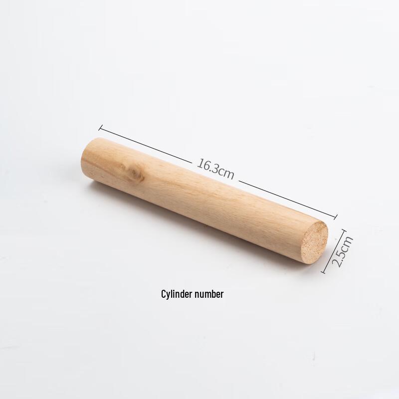 Solid Wood Pottery Clay Rolling Pin Set