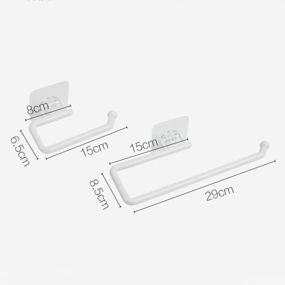 Home Storage Cabinet Hanging Towel Hanger Rack Holder Shelf Roll Paper Holder Storage Holders