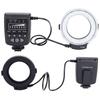 FC 100 Ring Flash, Close-up Strobe, LED Macro Ring Light, Macro Ring Flash, LED Macro Ring Flash Light, 7 Bright Lights, Plastic, 5000k, for Canon