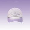 Cotton Baseball Cap For Women With Embroidered Letters Summer Sun Hat Adjustable Fit
