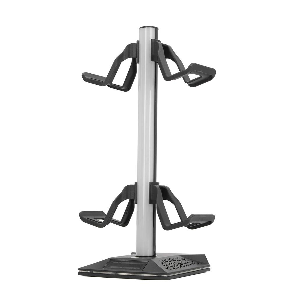 Game Controller Stand 10 RGB Light Modes Desktop Gaming Controller Headset Holder with 2 USB Type C