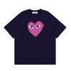 BeatStreet Nuova T-shirt 100% Cotone T-shirt da Uomo a Forma di Cuore Donna Nuova Marca Originale T-shirt Top da Uomo Manica Corta Estiva Moda Ami Amoring