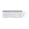Logitech MK470 Wireless Keyboard and Mouse Set Office Keyboard and Mouse Set Thin Film Keyboard with Wireless 2.4G Receiver