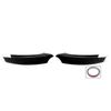 BBJH7 Carbon Look Side Spoiler Splitter Cover Trim For BMW 1 Series E82 M Sport 2007-2013