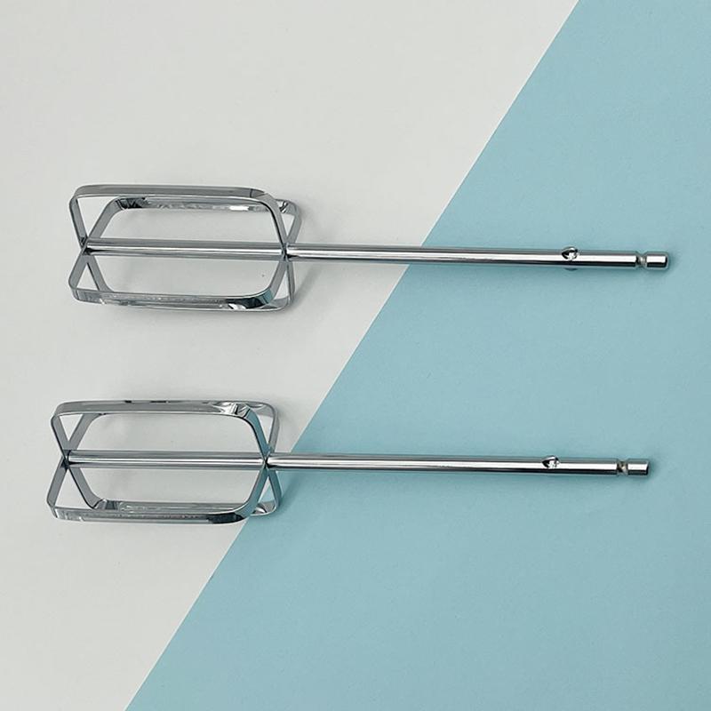 Stainless Steel Hand Mixer Beaters Attachments 2 Pieces for Electric Mixer Whisk Bread Cake Egg Kitchen Mixing Tools