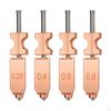 3D Printer Nozzle Home High Temperature Resistant Integrated for AD5x 0.25