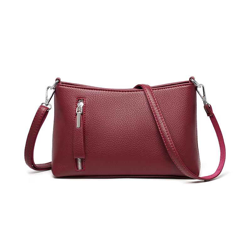 A Sleek and Fashionable Women's Messenger Bag, A Stylish Cross-body Bag, Featuring Multiple Compartments, Ideal for Daily Use, Shopping, and Commuting