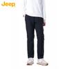 JEEP Men's Autumn Winter Fleece Lined Straight Leg Casual Pants