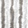 Fly Screen Curtain Light Grey and White 100 X 230 Cm Chenille