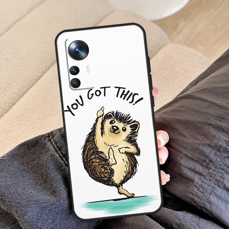 

Hedgehog For Xiaomi POCO C65 F5 X5 X4 X3 Pro F3 F4 M5s Mi 14 13 Pro 11T 12T 13T 12 Lite Phone Case Xiaomi 13 Pro