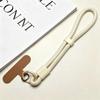 Adjustable 6mm Braided Anti-Drop Mobile Phone Wrist Strap with Self-Locking and Multi-Color Options