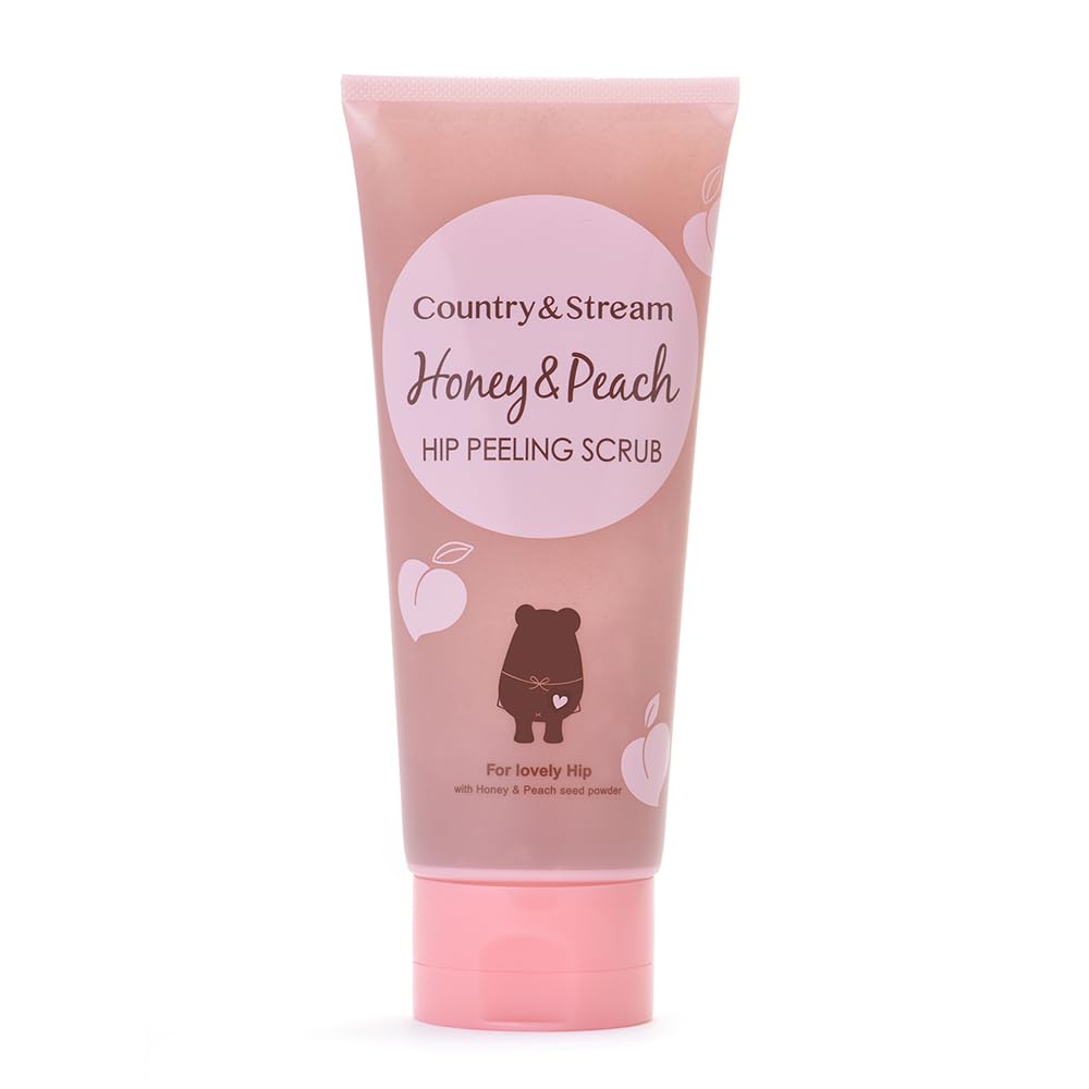 

Country Stream Hip Peeling Scrub 150g Easy bottom care in the bath & - розовый