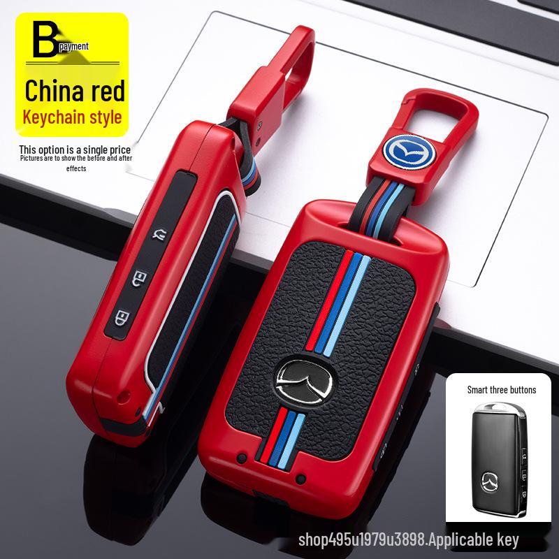 Compatible Key Case for 2022 Mazda CX-5, Next-Gen Mazda 3, Axela, and CX-30