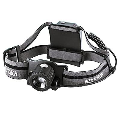 Far cu LED NEXTORCH 600 lumeni IPX4 Baterie AA rezistentă la apă Sistem de focalizare cu glisare Reglare 4 nivele SOS Camping Alpinism Noapte Pescuit Noapte Ciclism