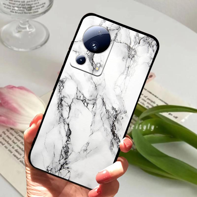 For Xiaomi 13 Lite 5G Case Soft Silicone TPU Phone Protective Cover For Xiaomi 12 Lite NE Mi Civi 2 Shockproof Bumper Fundas