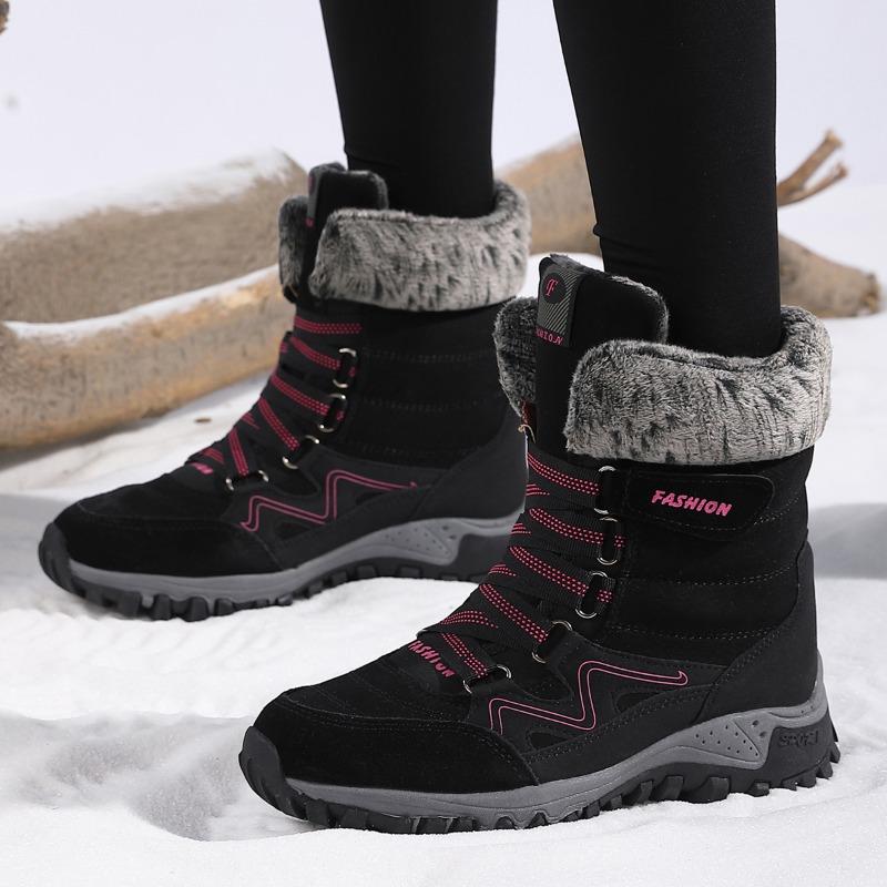 Women's Winter Boots  Anti-Slip Waterproof Warm Large Size Snow Boot Women's Shoes Womens Winter Shoes European Winter Boots