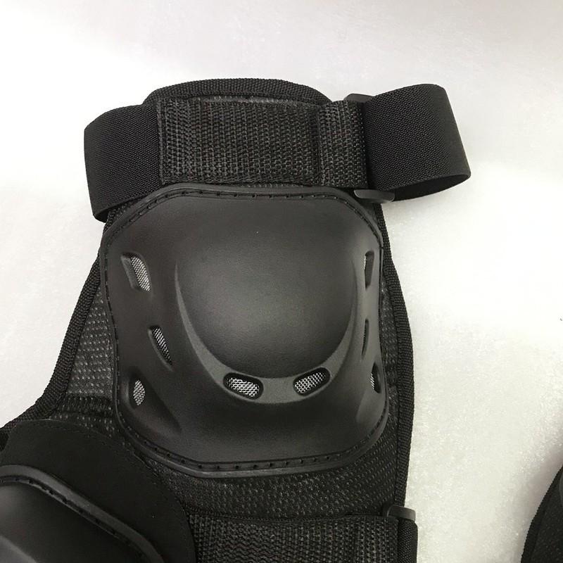 Ginocchiere per Moto con Protezione Anti-Abrasione Rimovibile Sicurezza in Curva Equipaggiamento Protettivo per Ciclismo